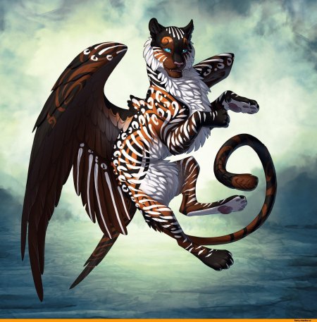 Тигр с крыльями