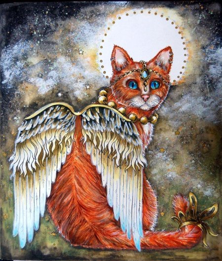 Кошка ангел