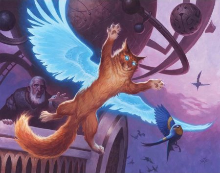 Arcane flight мтг арт