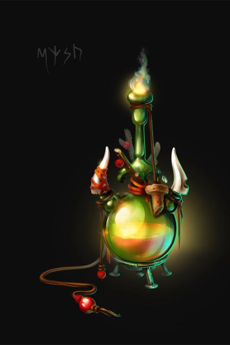 Алхимия эликсир бессмертия концепт арт