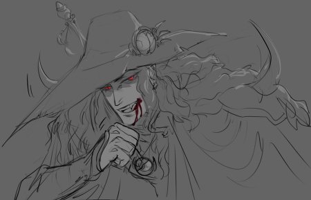 Ди охотник на вампиров и алукард