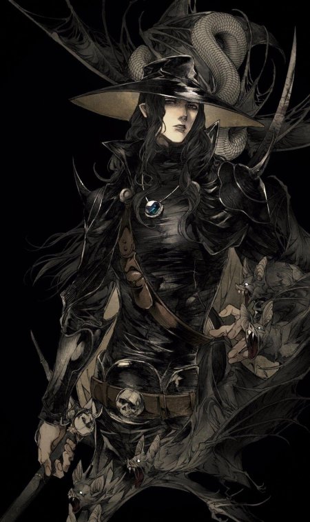 Охотник на вампиров арт