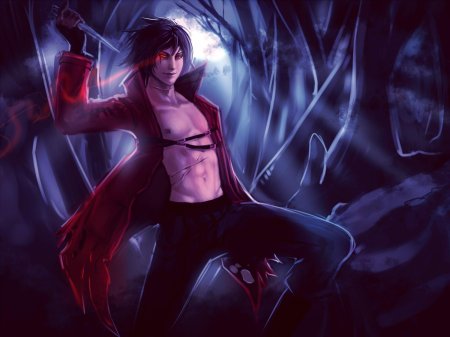 Аниме парни охотники на демонов