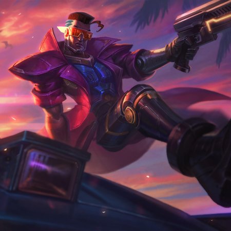 Грейвз сплеш арт