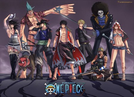 One piece команда луффи