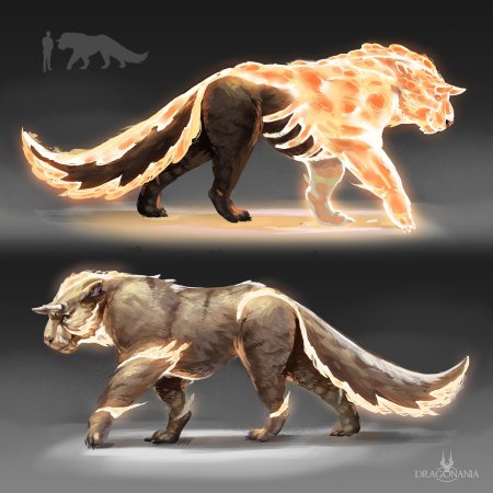 Огненные звери мифология