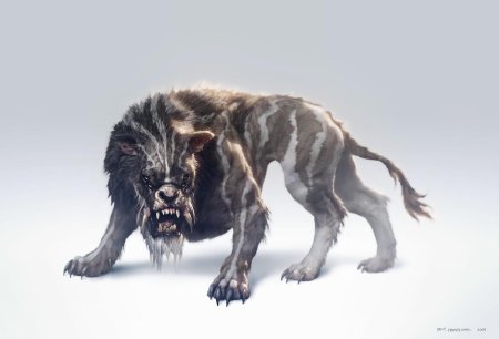 Лев монстр арт