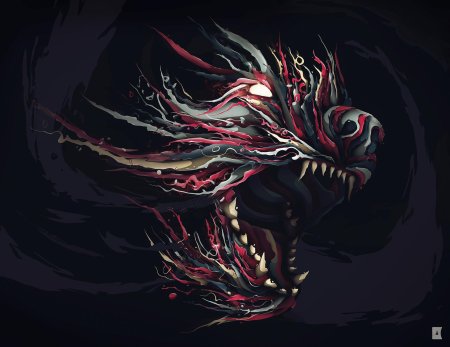 Фон для рабочего стола дракон