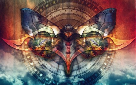 Абстракция бабочки