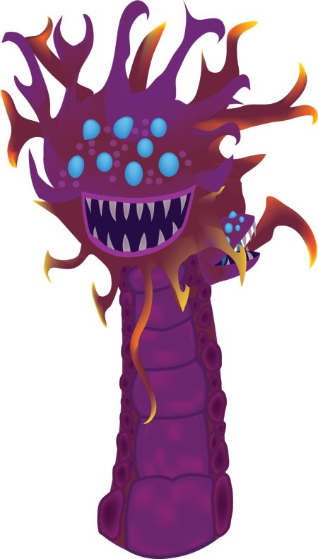 Фиолетовые монстры