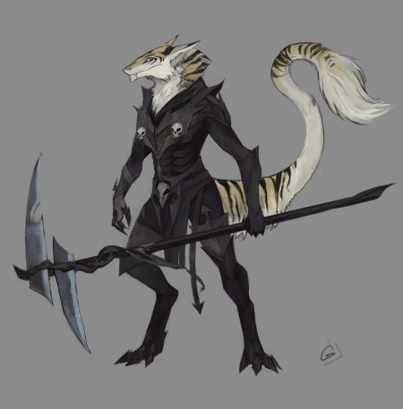 Фэнтези раса дракониды