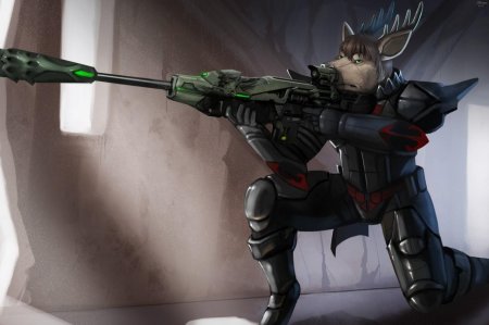 Фурри с оружием