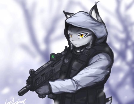 Фурри снайпер oleedueolo