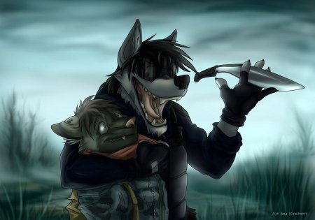 Фурри волков сталкер