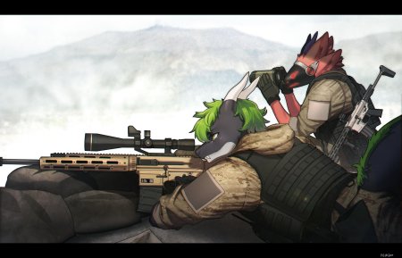 Фурри протоген арт