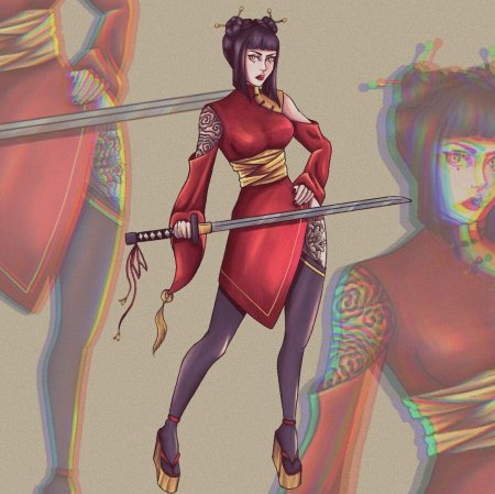 Самураи девушки