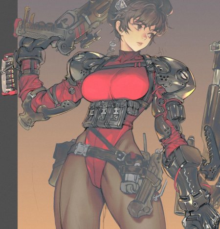 Киберпанк робот