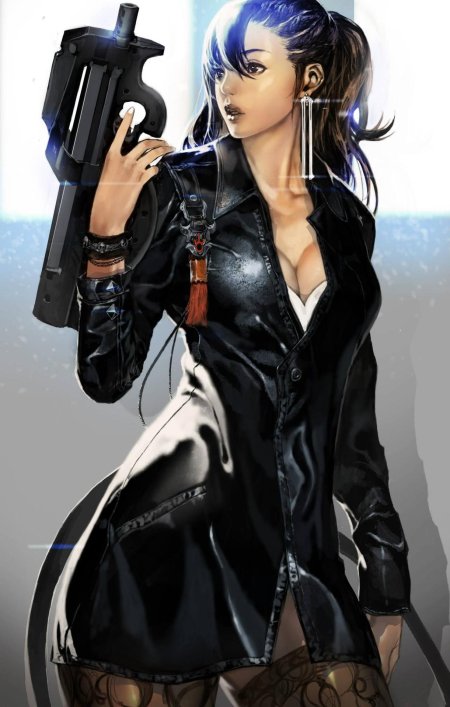 Киберпанк женские персонажи