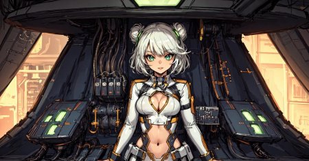 Девушка киборг