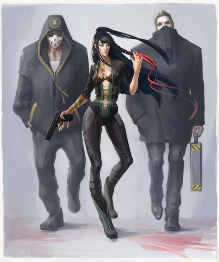 Киберпанк якудза