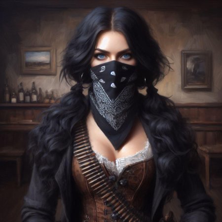 Бандитка арт