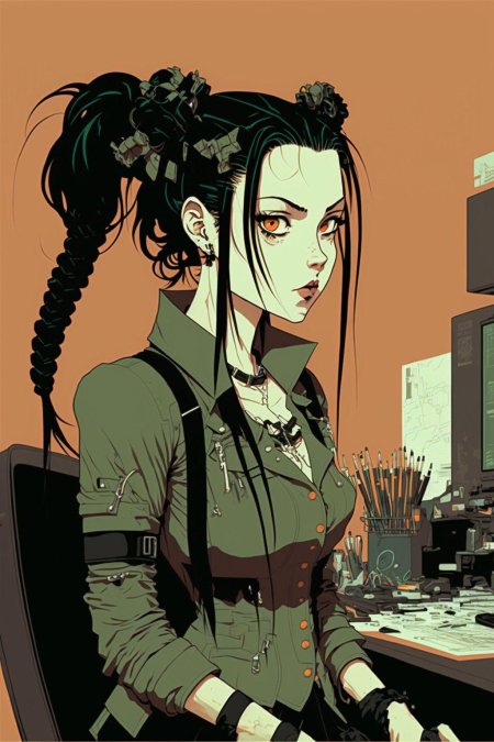 Киберпанк мода