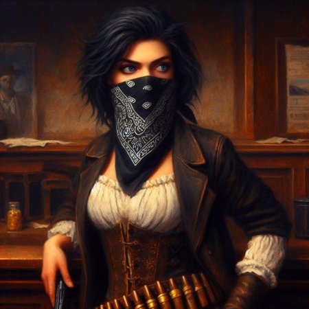 Бандитка арт