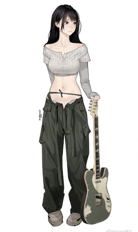 Рисунки девушек из аниме