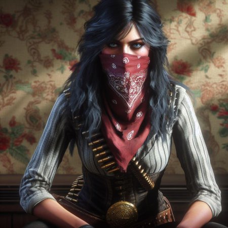 Девушка бандитка