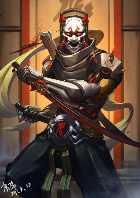 Гэндзи самурай овервотч