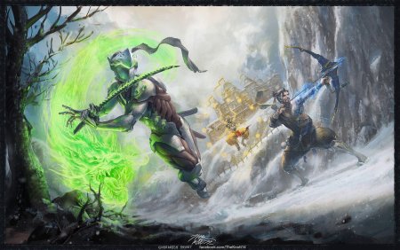 Овервотч гэндзи и хандзо