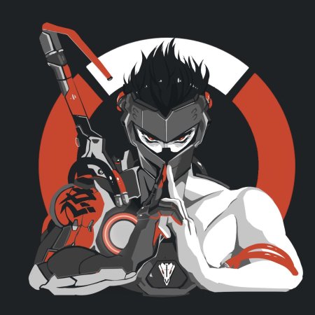 Гэндзи блэк вотч арт