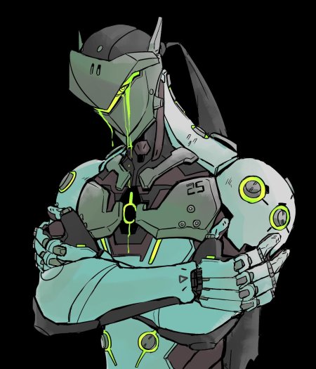 Овервотч ниндзя гэндзи