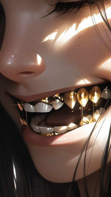 Грилзы клыки