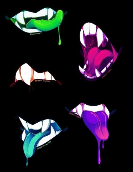 Рисунки рта