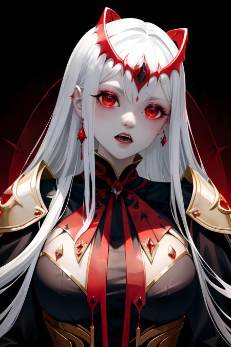 Аниме девушка вампир