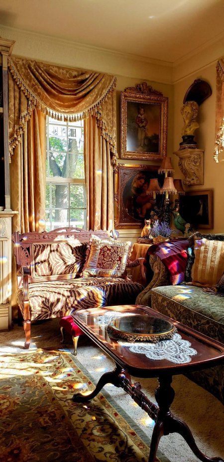Викторианский стиль в интерьере