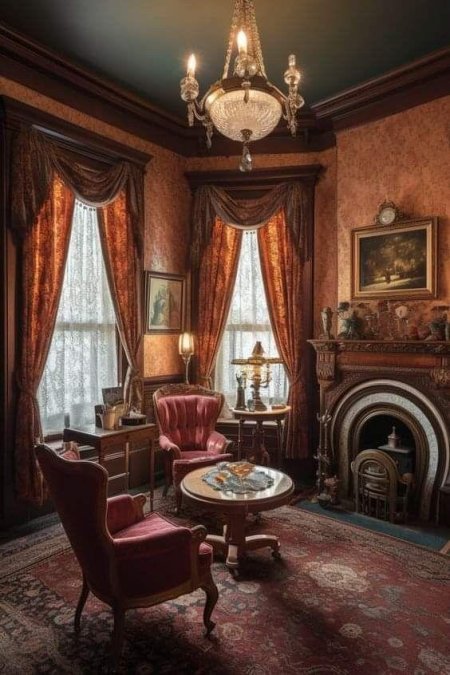 Интерьер викторианской эпохи