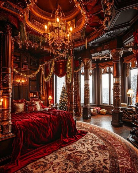 Красивая спальня