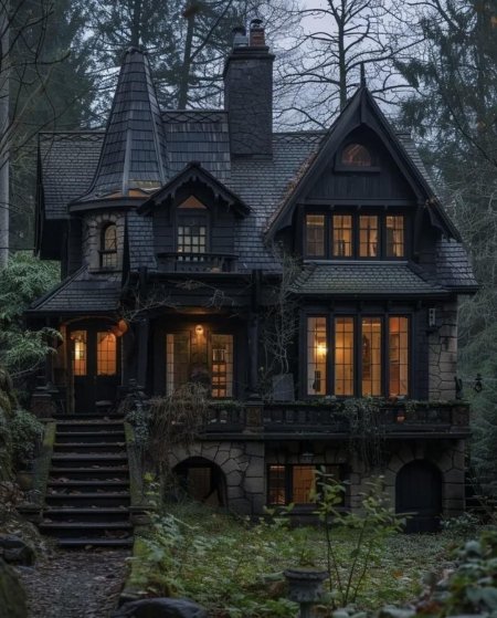 Дома в викторианском стиле