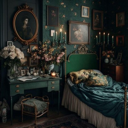 Интерьер спальной