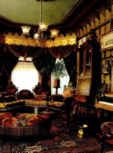 Викторианская эпоха интерьер