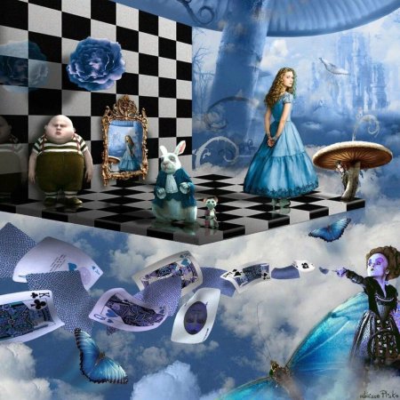 Алиса в стране чудес зазеркалье