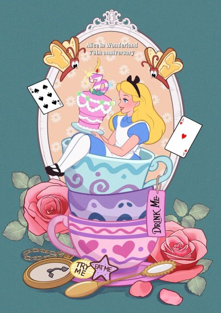 Disney alice in wonderland