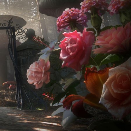 Алиса в стране чудес розы