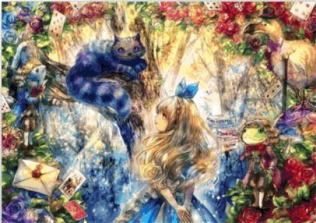 Алиса в стране чудес арт