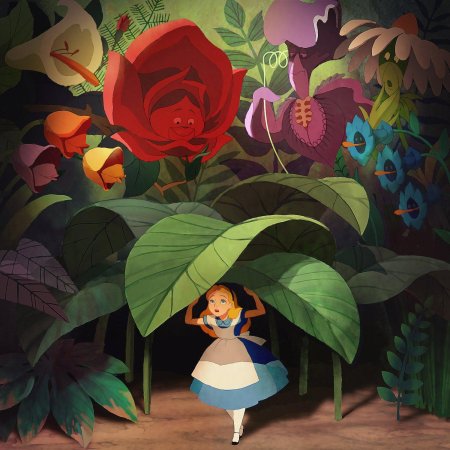 Алиса в стране чудес дисней