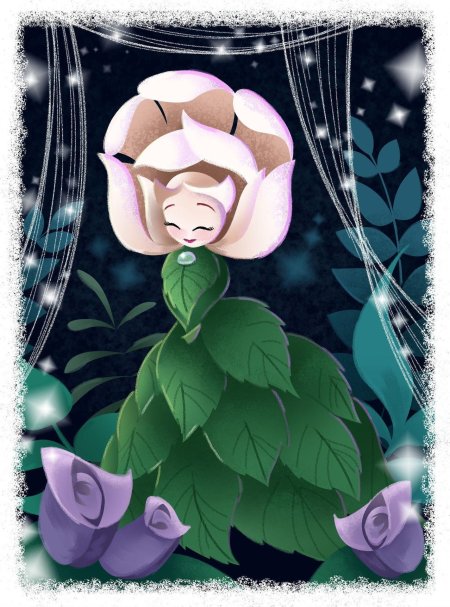 Алиса в стране чудес цветы