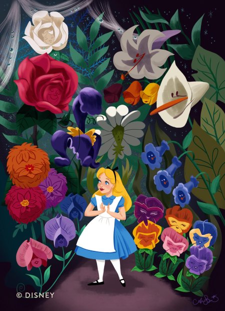 Алиса в стране чудес дисней персонажи