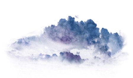 Туман без фона